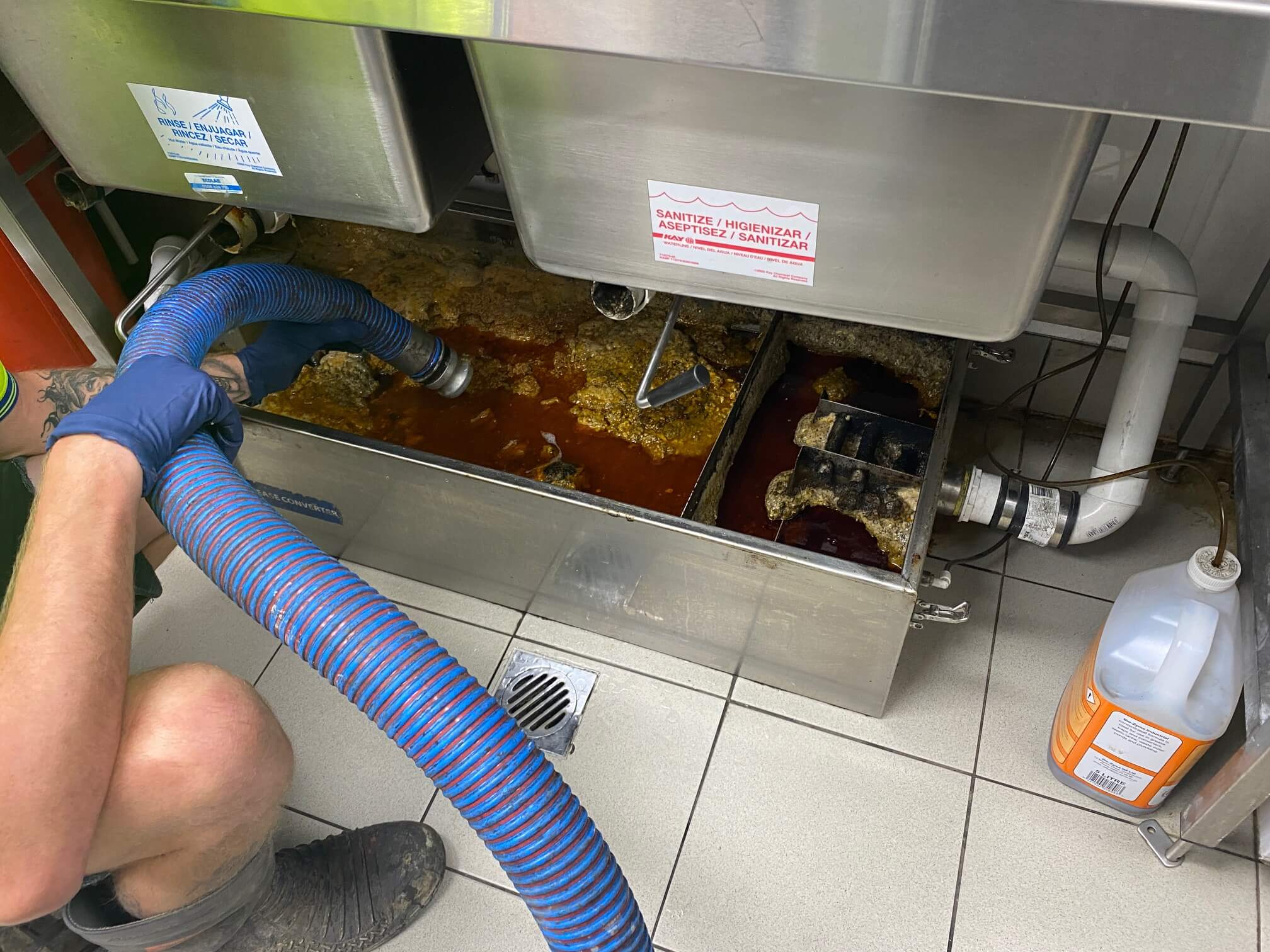 Grease Trap Cleaning in Sherman
